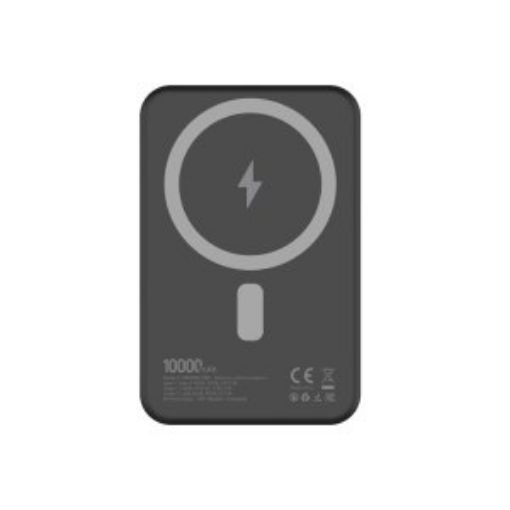 صورة Platinum MAG Series Wireless Power Bank 10000mAh 15W - Black - P-PBMGWL10BK