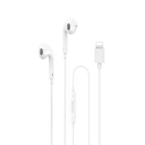 صورة Platinum VITAL Series Lightning Stereo Earphone - White