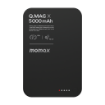 صورة MOMAX Q.MAG X 5000mAh GEN2 15W ULTRA SLIM MAGSAFE WIRELESS POWER BANK BLACK (NEW)