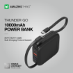 صورة AMAZINGTHING Thunder Go 10000MAH Power Bank PD22.5W Black