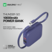 صورة AMAZINGTHING Thunder Go 10000MAH Power Bank PD22.5W BLUE