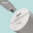 صورة MOMAX 1-Care Styler Cordless Mini Hair Straightener - WHITE