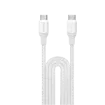 صورة MOMAX 1-LINK FLOW 100W USB-C TO USB-C CABLE 3M (Color: WHITE)