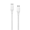 صورة MOMAX 1-LINK FLOW 60W USB-C TO USB-C CABLE 1.2M (Color: WHITE)