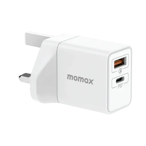 صورة MOMAX ONEPLUG 2-PORT 25W WALL CHARGER