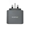 صورة MOMAX ONEPLUG 3-OUTLET CUBE EXTENSION SOCKET WIT USB-GREY(US8UK)