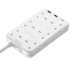 صورة MOMAX ONEPLUG 6 OUTLET CUBE EXTENSION SOCKET WITH USB (White)