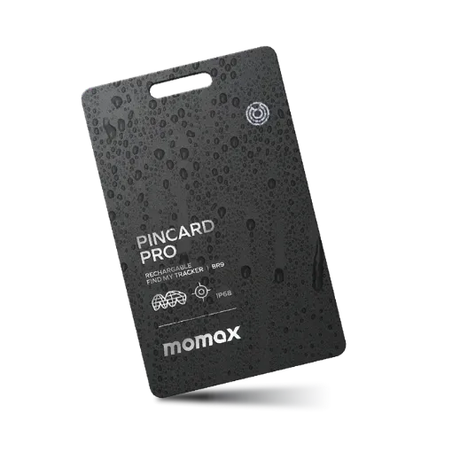 صورة MOMAX PINCARD PRO APPLE FIND MY CERTIFIED TRACKER SUPPORT WIRELESS CHARGING