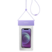 صورة MOMAX WATERPROOF PHONE PROTECTION BAG + HANGING CORD PURPLE