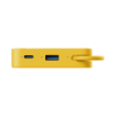 صورة MOMAX 1-POWER X 20000mAh Power Bank with Built-in USB-C Cable (Yellow)