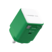 صورة MOMAX 1-CHARGE 65W GAN 1 PORT CHARGER WITH BUILT-IN USB-C CABLE (Color: GREEN)