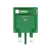 صورة MOMAX 1-CHARGE 35W GaN 1-Port Charger with Built-in USB-C Cable (Green)