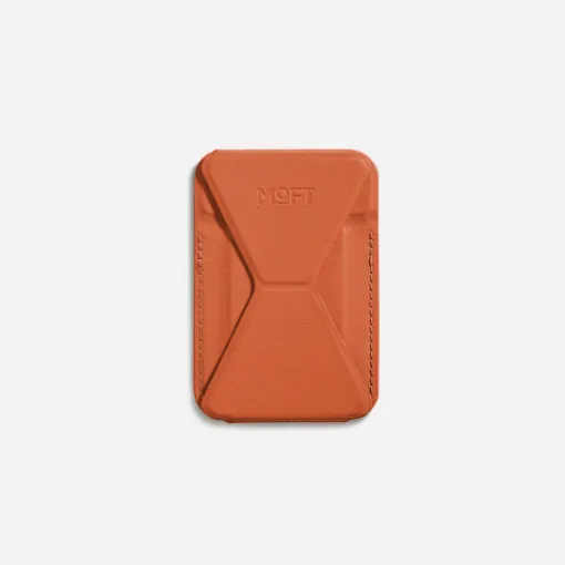 صورة MOFT Snap-On iPhone Stand & Wallet - Terracotta（MOVAS)