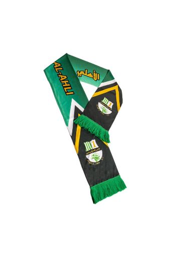 صورة Al Ahli Club Scarf - Black & Green